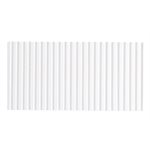 Corrugated Roll WHITE 4' x 25' ~EACH