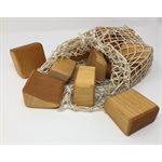 Wood Building Blocks Natural ~SET 15