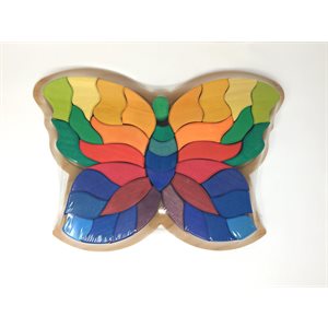 Wood Puzzle Large Butterfly ~SET 37