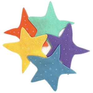Felt Stories, Five Little Starfish ~5 Piece Set