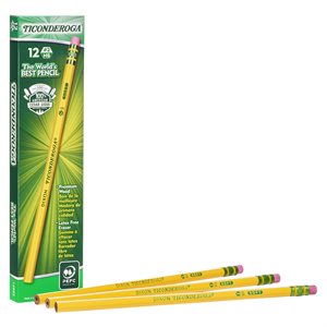 Dixon Ticonderoga Pencil ~PKG 12