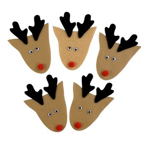 Felt Stories, Five Little Reindeer ~5 Piece Set