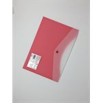 Frosted Poly Envelope STRAWBERRY ~EACH