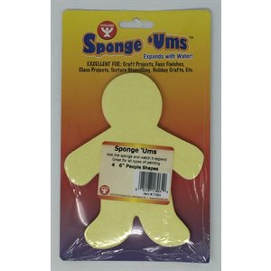 Sponge Ums 6" People ~PKG 4