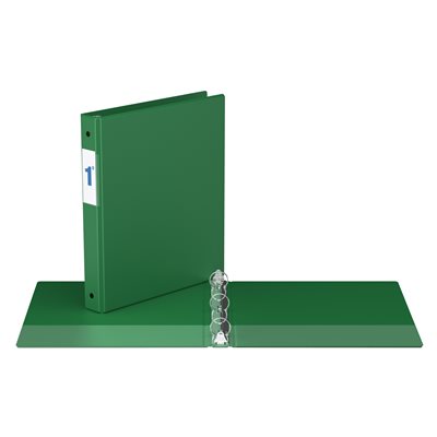 1" GREEN O Ring Commercial Binder ~EACH