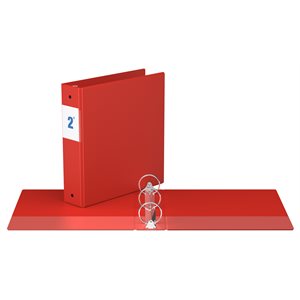 2" RED O Ring Binder Commercial ~EACH