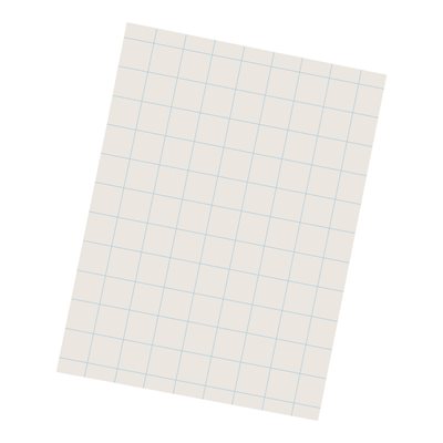 Quad / Graph 1"x 1" Paper 9" x 12" ~PKG 500