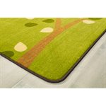 Carpet Branching Out GREEN 6' x 9' Rect ~EACH