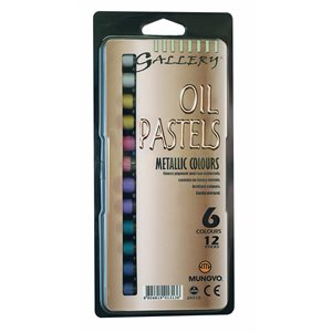Metallic Oil Pastels ~PKG 12