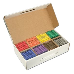 Dixon Classpack Soy / Wax Crayons, BOX 800