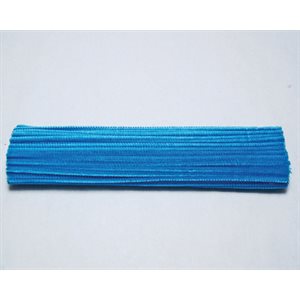 Pipe Cleaners 12" LIGHT BLUE ~PKG 100