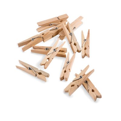 Clothespins Medium w / Spring ~PKG 50
