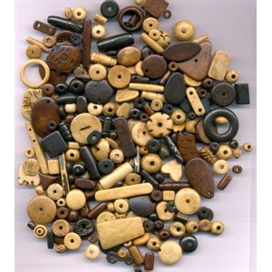 Bone Beads Assorted 250gr ~EACH