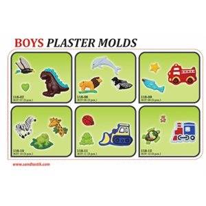 Plaster Mold Set ~EACH