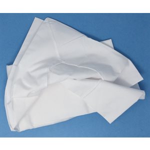 Fitted Sheet poly / cotton white ~EACH