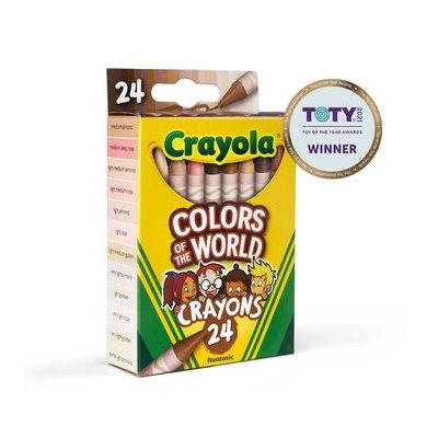 Crayola Multicultural Crayons ~BOX 24