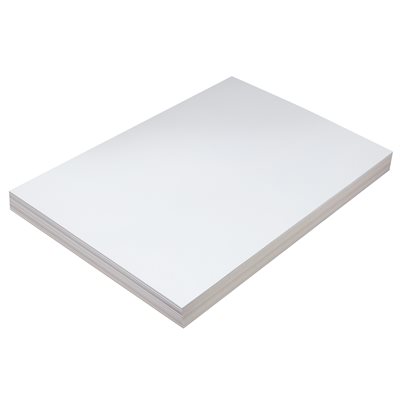 Tag Heavy Weight, WHITE 12x18 ~PKG 100
