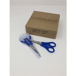 Scissors 5 1 / 4" Semi Point H-Quality ~BOX 24