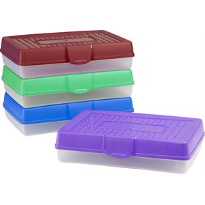 Pencil Boxes EXTRA LARGE Assorted ~EACH