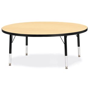 Berries Table, Toddler- Maple 48in Round ~EACH