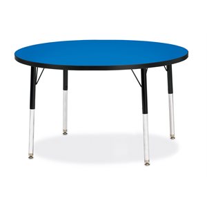 Berries Table, Elementary Height - Blue 42" Round ~EACH