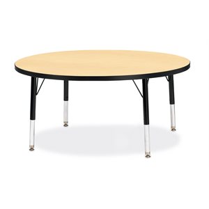 Berries Table, Toddler- Maple 42" Round ~EACH