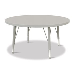Berries Table, Toddler- Gray 48in Round ~EACH