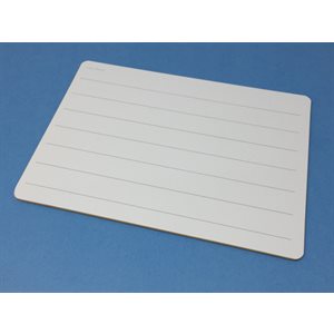 Dry Erase Board LINED / BLANK 2-Sided ~EACH
