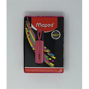 Fluorescent Peps Highlighters PINK ~BOX 12