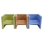 Educube Chairs - Woodland Colours ~SET 3