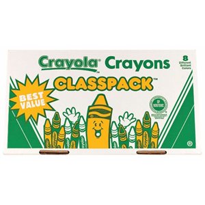 Crayola Classpack Large Crayons ~BOX 400