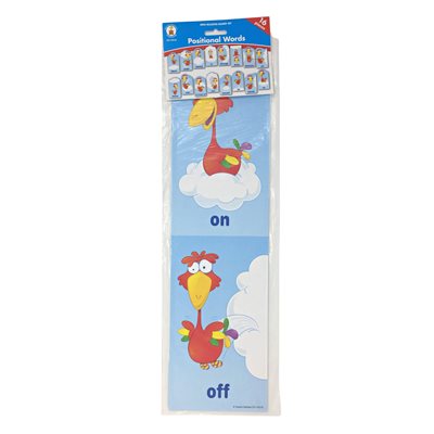 Mini Bulletin Positional Words Set ~EACH