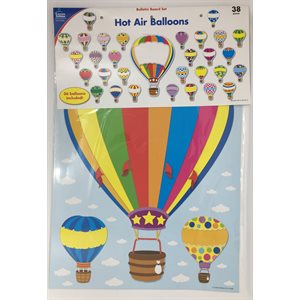 Bulletin Hot Air Balloons Set ~EACH