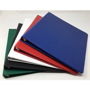 5 / 8" ASSORTED COLOURS "O" Ring Binder Commercial Grade ~EACH