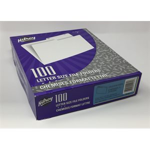Filefolders Letter BLUE ~BOX 100