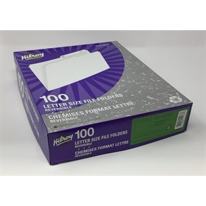 Filefolders Letter GREEN ~BOX 100