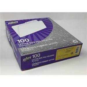 Filefolders Letter YELLOW ~BOX 100
