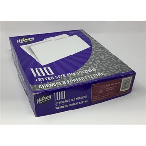 Filefolders Letter BURGUNDY ~BOX 100