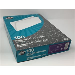 Filefolders Legal PURPLE ~BOX 100