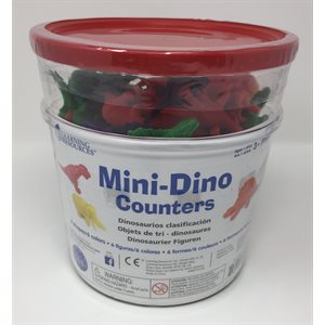Mini Dino Counters Sorting ~SET 108