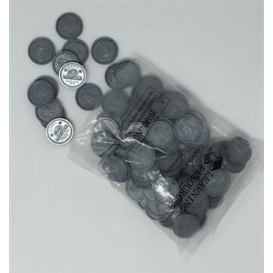 Nickels Cdn Play Coins ~PKG 100
