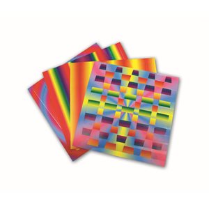 Rainbow Weaving Mats ~PKG 72