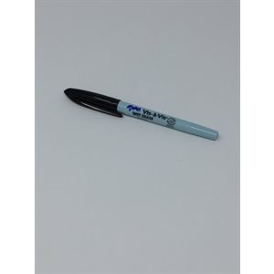 Wet Erase Fine Point Pens BLACK ~EACH