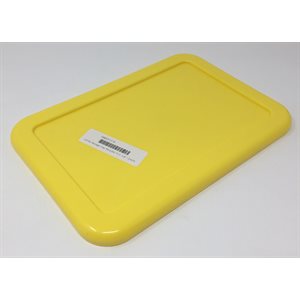 Lid for Storage Tray YELLOW 11.5" x 8" ~EACH