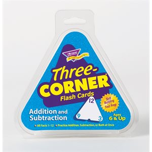 Flash Cards Three-Corner Addition / Subtraction ~PKG 46