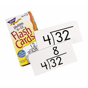 Flash Cards Division 0-12 ~PKG 91