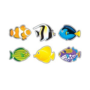 Mini Accents Fish Assorted ~PKG 36