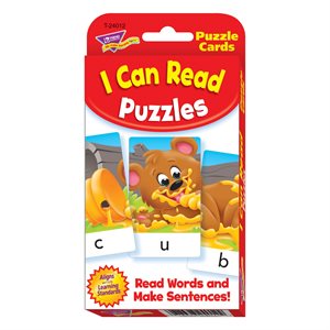 Challenge Cards I Can Read Puzzles ~PKG 54