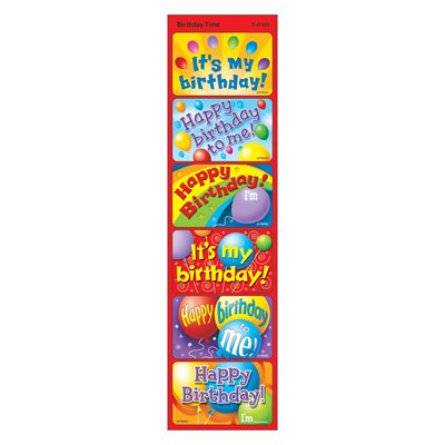 Stickers Birthday Time ~PKG 30