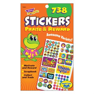 Stickers Praise & Reward ~PKG 738